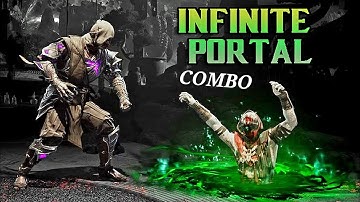 Noob Saibot - Infinite Portal Brutality Combo MK11 vs MK1