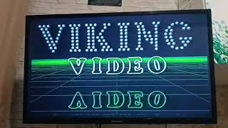 Заставки анонсов видеофильмов на VHS от Викинг Видео