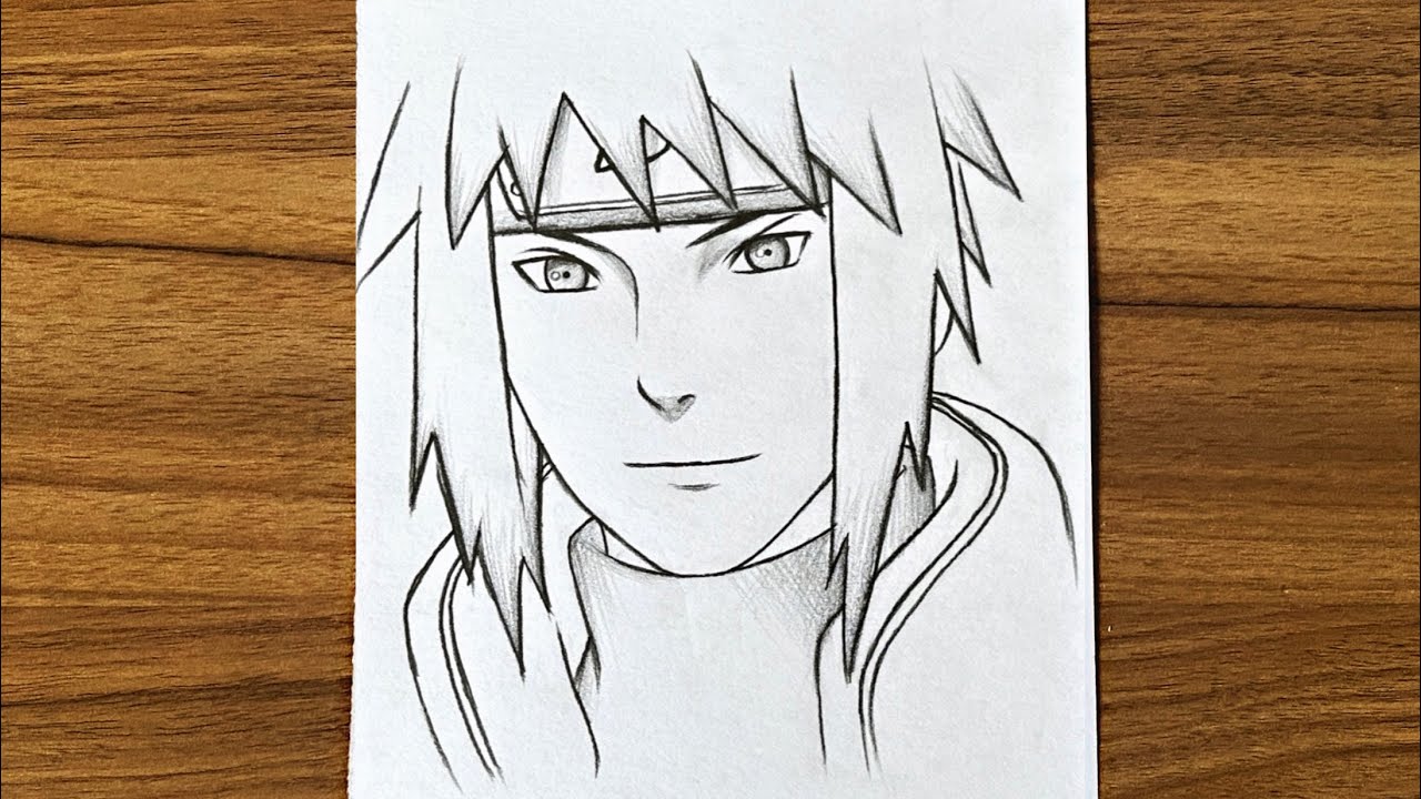 HOW TO DRAW MINATO - NARUTO 