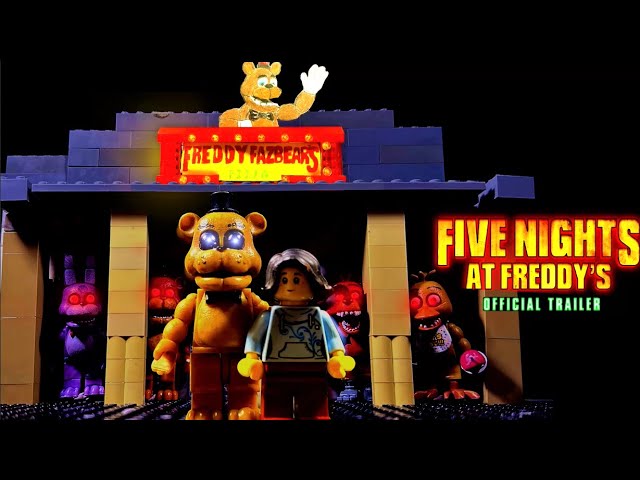 Five Nights At Freddy's Official Trailer IN LEGO | FNaF Movie Trailer IN LEGO class=