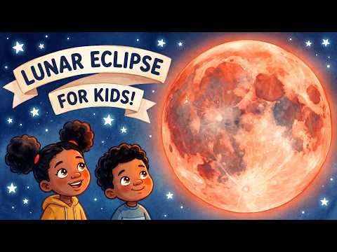 Lunar Eclipse for Kids | Why Does the Moon Turn Red?