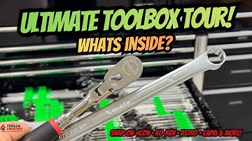 ULTIMATE TOOLBOX TOUR! What’s Inside? (Snap-On, Ko-ken, Astro, Capri, ICON & More)