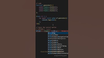 Javascript Quiz: How well do you know Promise in Javascript #programming #javascript #coding #quiz