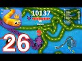 Snake.io-(Gameplay 26)-HERE BE DRAGONS Y Desbloqueando FROST DRAGON