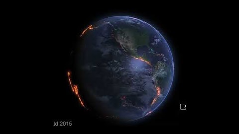 Earthquake visualization