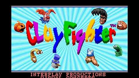 Intro-Demo - Clay Fighter (Europe, SNES)