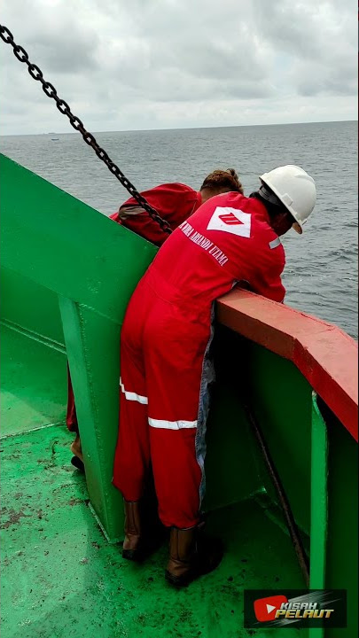 cerita pelaut kapal tugboat, jangkar ga bisa naik sinyal ga ada #pelaut #tongkang #storywa #tugboat