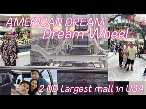 American Dream, 2nd largest mall in USA🇺🇸going to Newyork to New Jersey ...