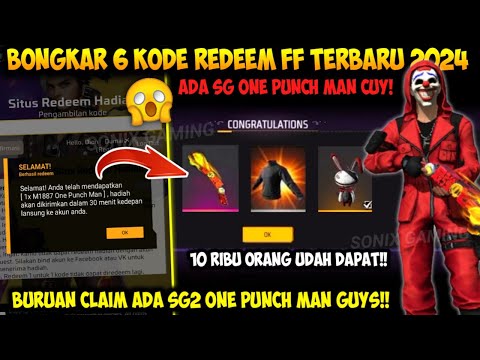 KODE REDEEM FREE FIRE TERBARU 16 JANUARI 2024 HARI INI