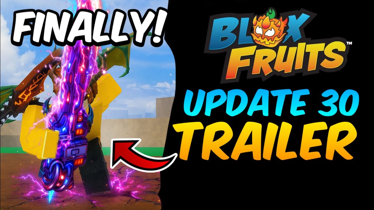 Blox Fruits Update 30 Trailer FINALLY! Release date + LEAKS..