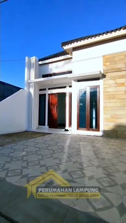 Rumah Siap Huni Di Rajabasa Bandar Lampung, Type 65/101 #rumahdijual #desainrumah