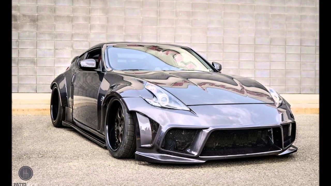 370z Custom Widebody kit bagged - YouTube