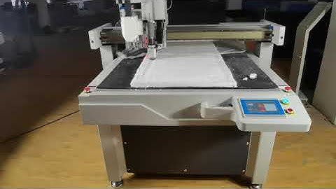 Pneumatic Oscillating Knife Multi-layer Cut Single-layer Glass Fiber -Shine AccTek Machinery China