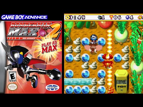 Bomberman Max 2: Red Advance ... (GBA) Gameplay