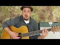 How to make your acoustic blues licks flow smoothly taught by Marty Schwartz