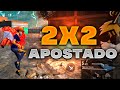 2X2 APOSTADO 💙FREE FIRE AO VIVO💙GTA RP INSANO💙Ft. CassiK FF 💙Guxta FF #3K