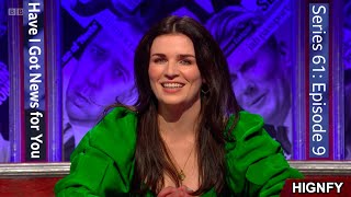 Have I Got News for You S61 E9 (4 Jun 21). Aisling Bea, Roisin Conaty, Clive Myrie