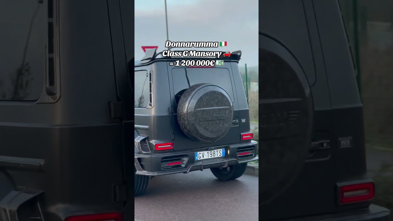 Le Prix Des Voitures De Donnarumma Psg Automobile Parissaintgermainowner Nouvellespsg