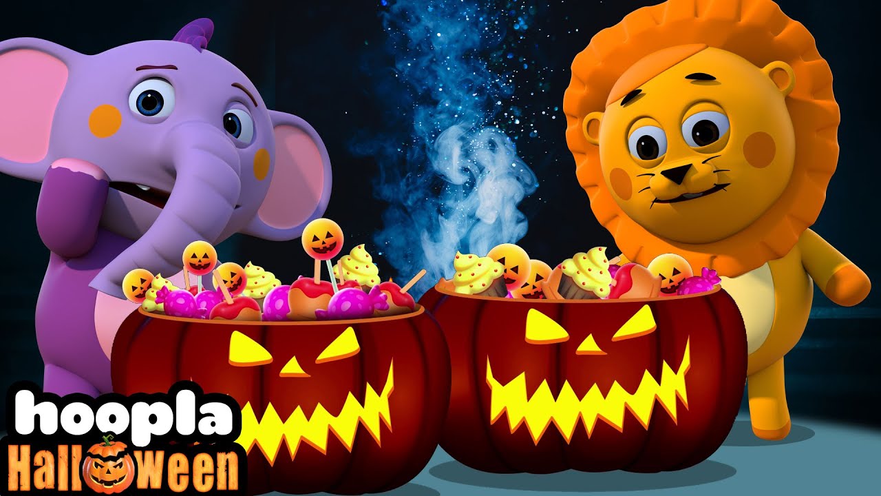 ⁣Halloween Candy Treat Song + More Scary Nursery Rhymes Collection By Hoopla Halloween