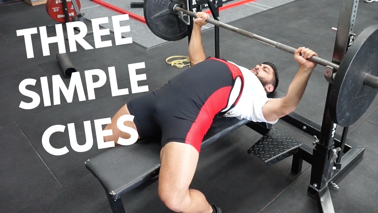 Bench Press Setting Up For A Big Arch Youtube