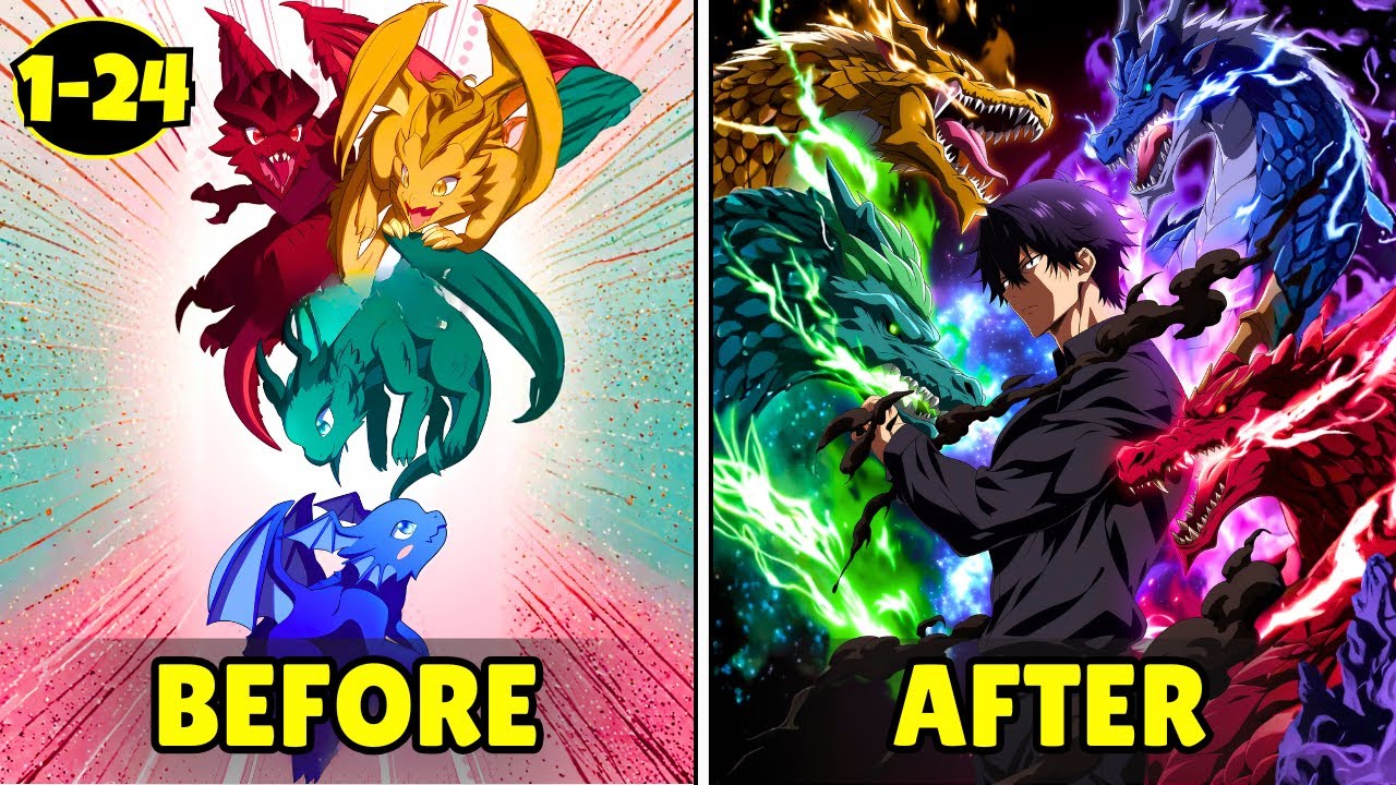 [1-24] He Failed 6 Times—So He Started Taming Dragons! | Manhwa Recap