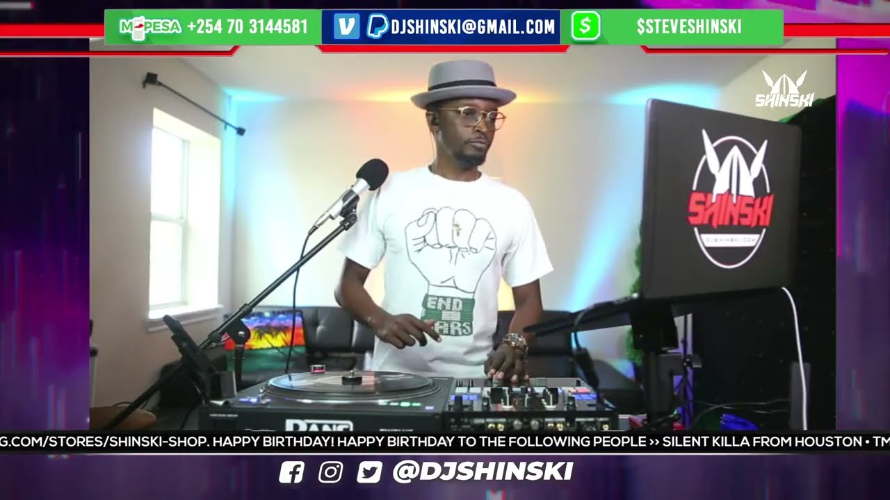 DJ Shinski Overdose Friday Live Party on Youtube Overdoseshow YouTube