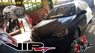cambio de embrague clio 1.2 al piso!!!