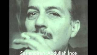 Cemal Süreya-Sesinde Ne Var Biliyormusun? ( Abdullah İNCE ) Resimi