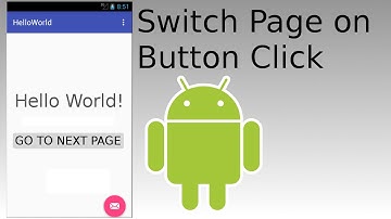 Android Studio - Changes Pages on Button Click and Set Up an Emulator in Android Studio