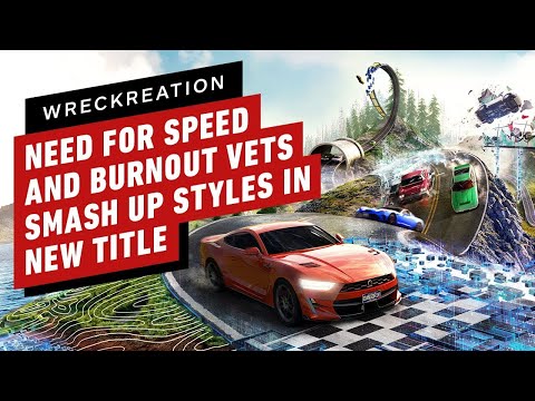 Показали геймплей Wreckreation - гонки в открытом мире от создателей Burnout и Need for Speed