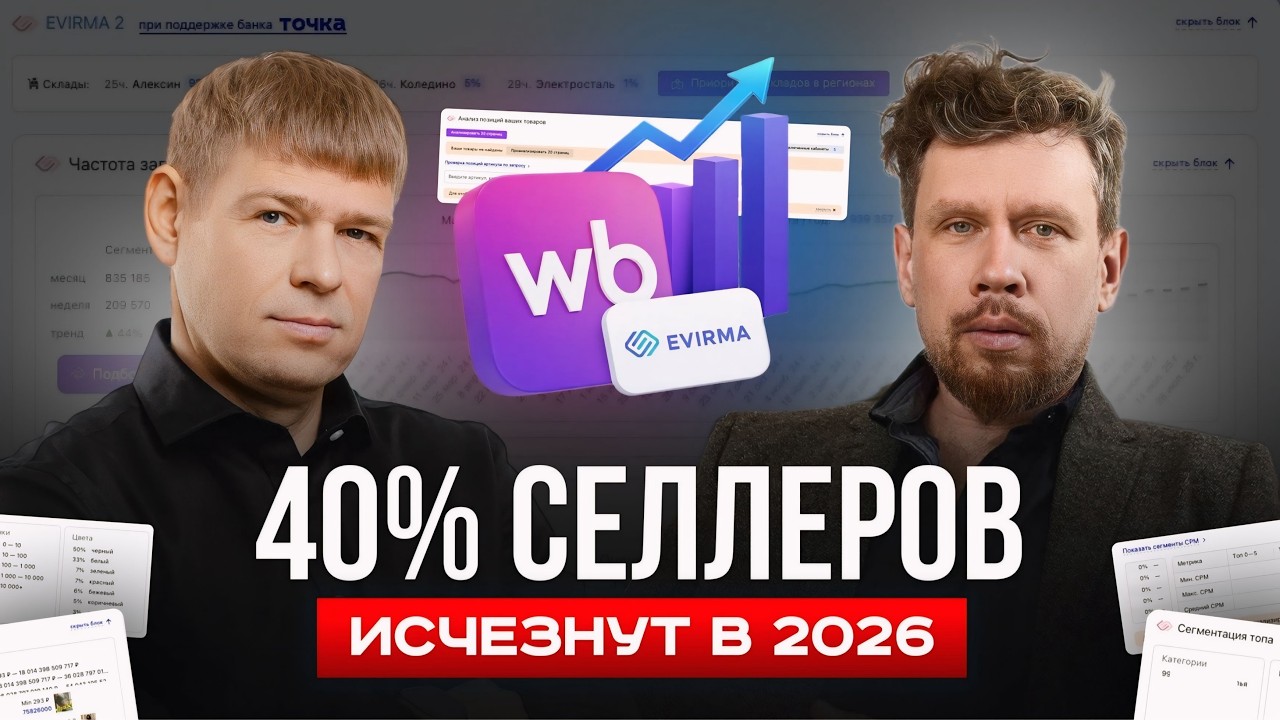 Создатель EVIRMA: как НАСТОЯЩИЕ PRO настраивают рекламу на Wildberries