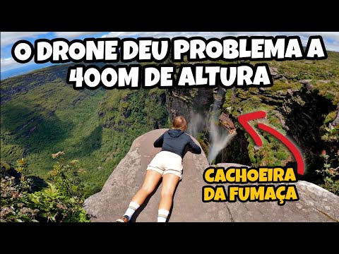 Quase PERDEMOS O DRONE na Cachoeira da Fumaça na Chapada Diamantina | Ep.393  #chapadadiamantina