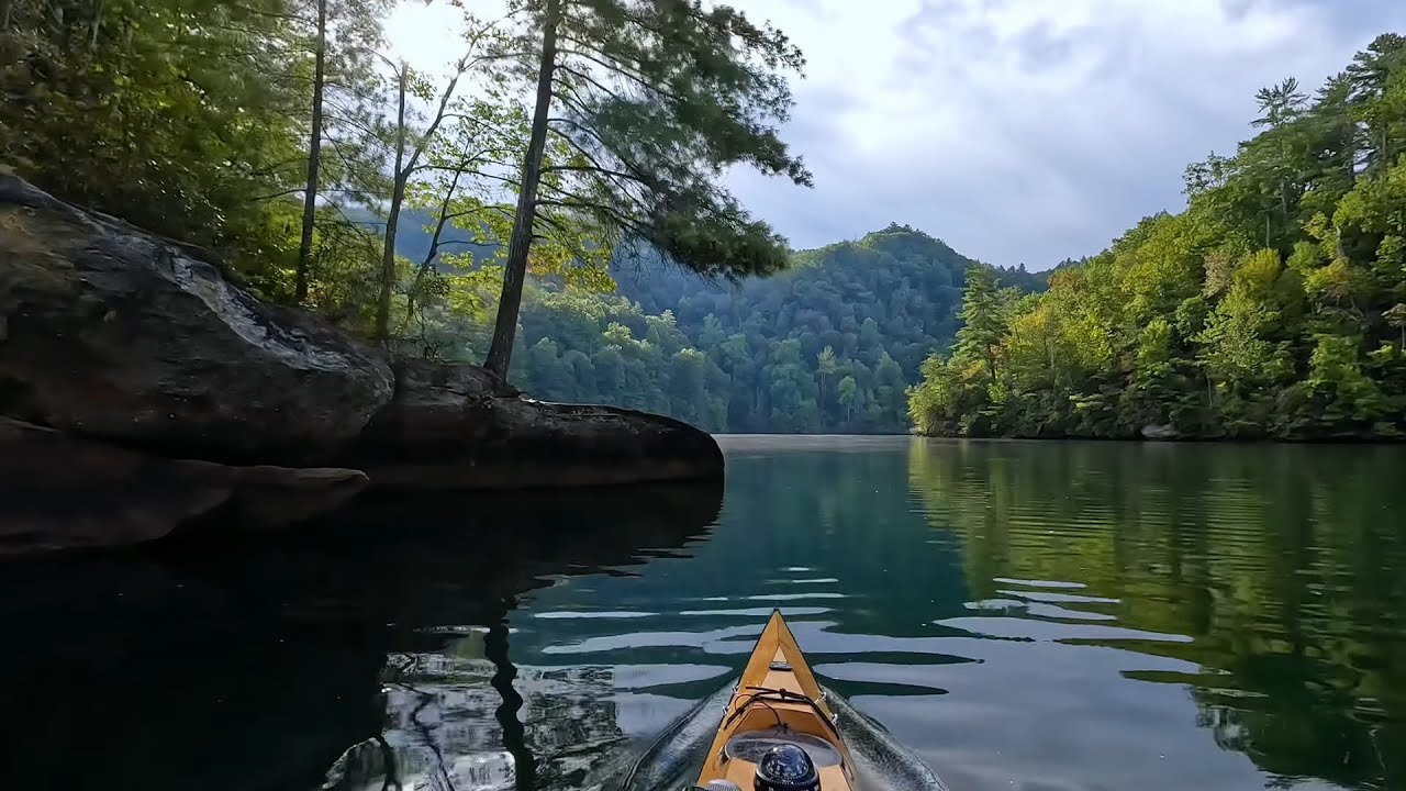 Multi day kayak camping trip at Lake Jocassee, NC YouTube