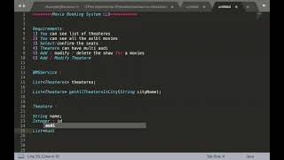 BookMyShow (Movie Booking System) Low level Design