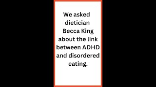 Here's The Connection Between ADHD & Disordered Eating by The Adulting With ADHD Podcast 62 views 1 year ago 1 minute, 4 seconds