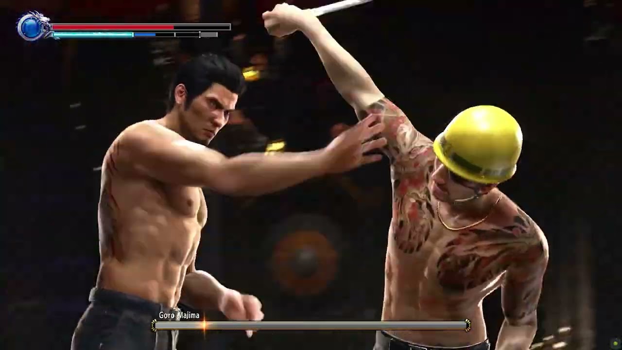 kiryu and sayama bullying majima