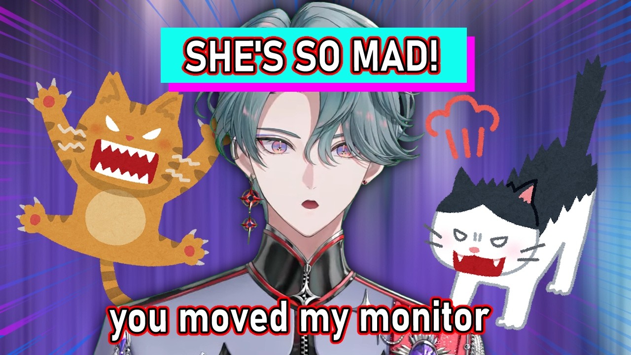 Gatita caught fighting with Gatito so loud on Freo's stream