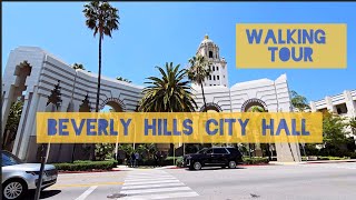 Tour Beverly Hills City Hall and enjoy a beautiful walking guide full of sights.