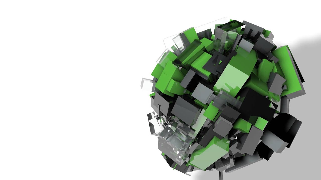 C4D Abstract Sphere Test - YouTube
