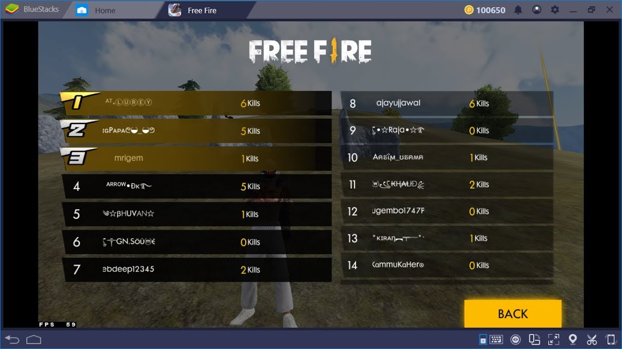 Everyday Tournament BY Bluestacks |Free Fire Live |INDIA ...