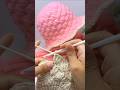 Cozy Crochet Cap Tutorial 👒💖 #crochets #handmade #knitting #shorts