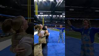 We were honored to welcome home U.S. Army Sergeant Sydney Hines at Ford Field! | #Lions #NFL #shorts
