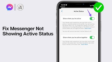 How to Fix Facebook Messenger Not Showing Active Status (2024)