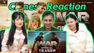 Chinese Girls Reaction On WAR | Trailer | Hrithik Roshan | Tiger Shroff | Vaani Kapoor