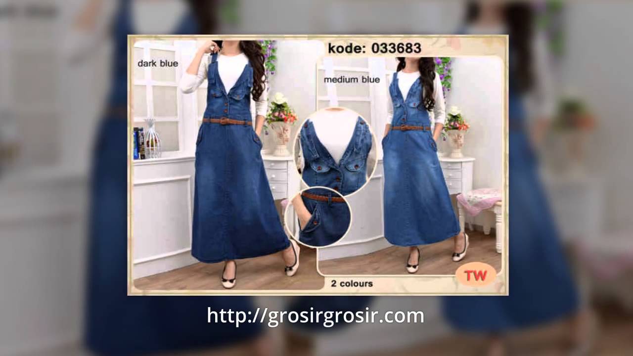 Jual Gamis Overall Remaja Murah Gamis Overall Model Terbaru