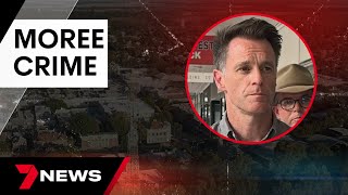 Chris Minns visits Moree as NSW town battles crime wave | 7 News Australia