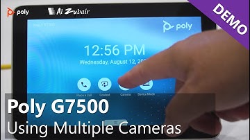 Multiple Cameras for Poly G7500 for large Classrooms or meeting rooms