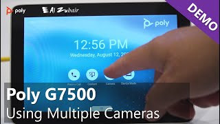 Multiple Cameras for Poly G7500 for large Classrooms or meeting rooms