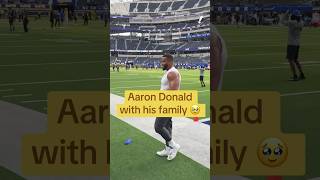 Aaron Donald with his family
