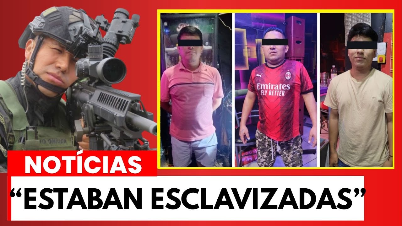 🛑 CAE RED DEL PLACER | La PNP Libera a 8 Mujeres Explotadas